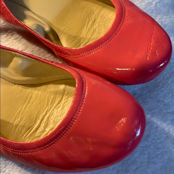Pink Patent Leather Cole Hann Ballet Style Flats - Picture 8 of 16